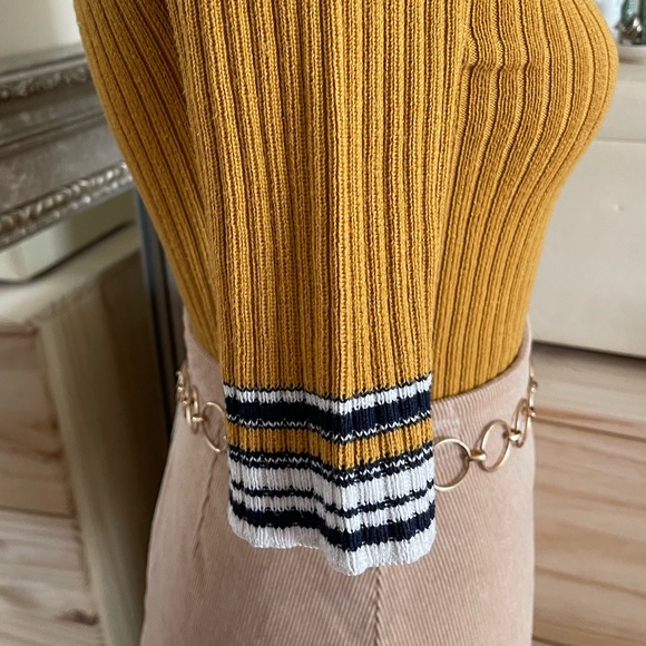 MUSTARD RETRO KNIT - Picture 5 of 5